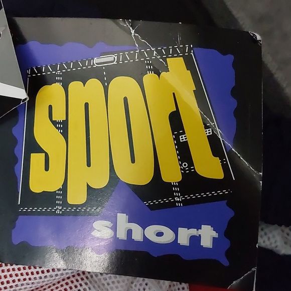 NWT Woodlake Sport Shorts Red & Blue - Picture 9 of 9